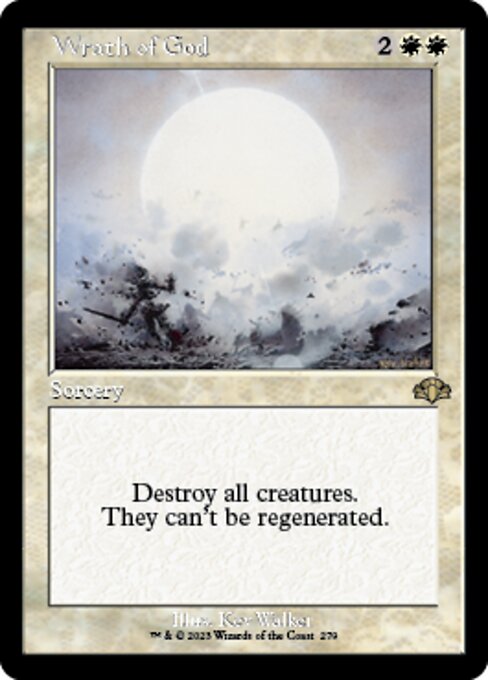 Wrath of God - Foil