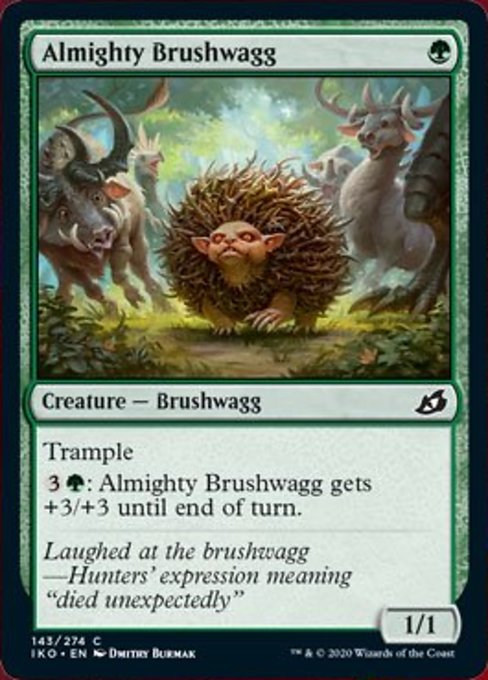 Almighty Brushwagg - Foil
