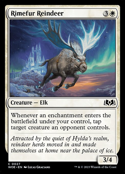 Rimefur Reindeer - Foil