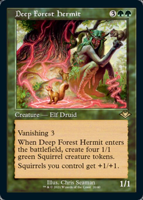 Deep Forest Hermit - Foil-Etched