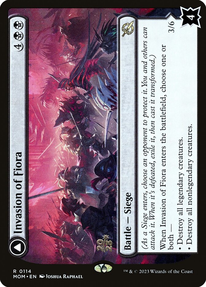 Invasion of Fiora - Foil - Prerelease Promo