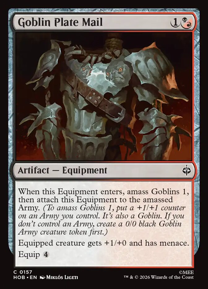 Goblin Plate Mail - Foil