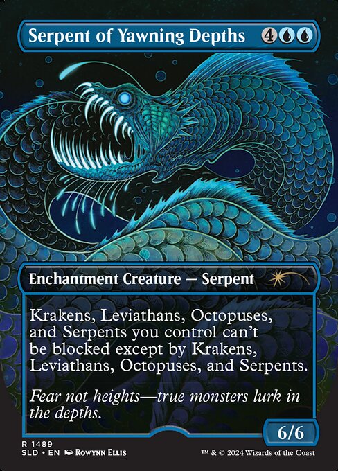 Serpent of Yawning Depths - Foil