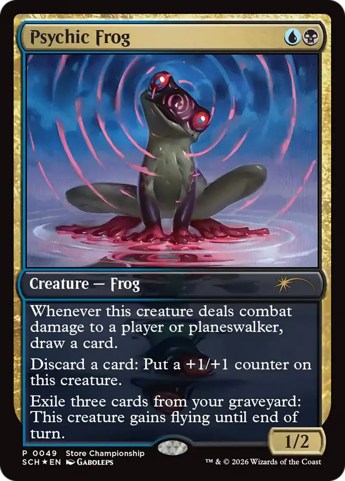 Psychic Frog - Foil - Store Championship Promo