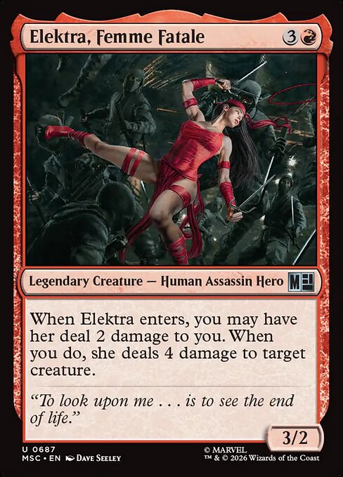 Elektra, Femme Fatale - Foil