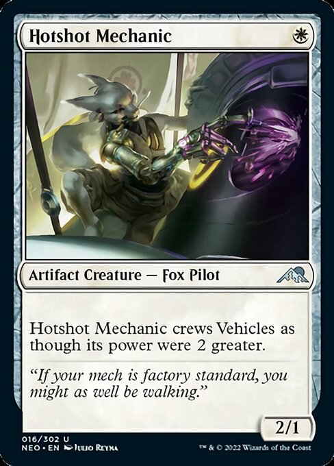 Hotshot Mechanic - Foil
