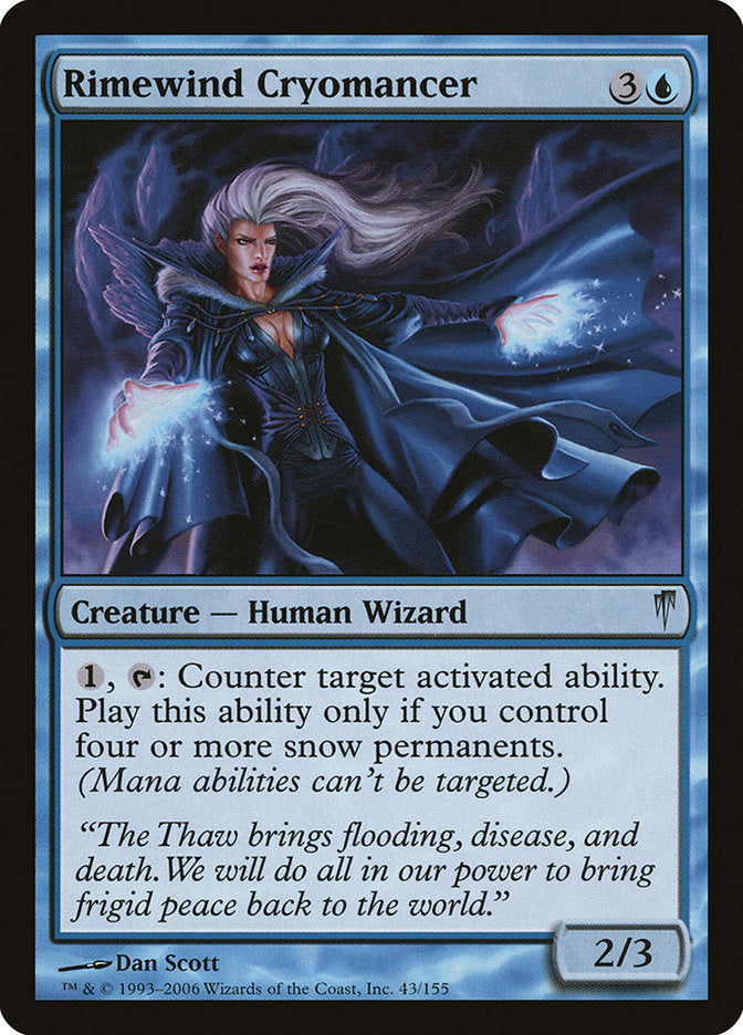 Rimewind Cryomancer - Foil