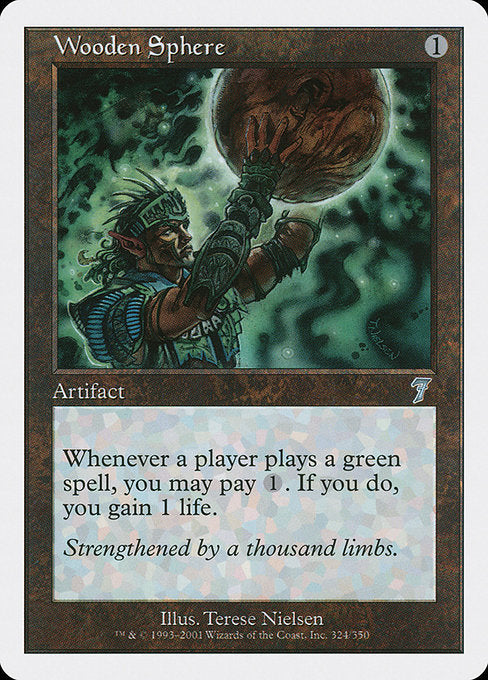 Wooden Sphere - Foil