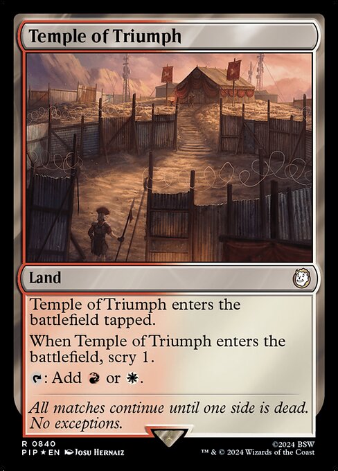 Temple of Triumph - Surge Foil