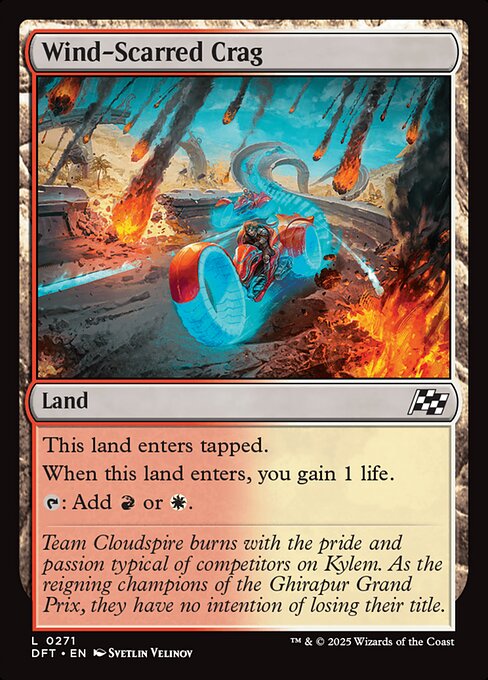 Wind -Scarred Crag - Foil