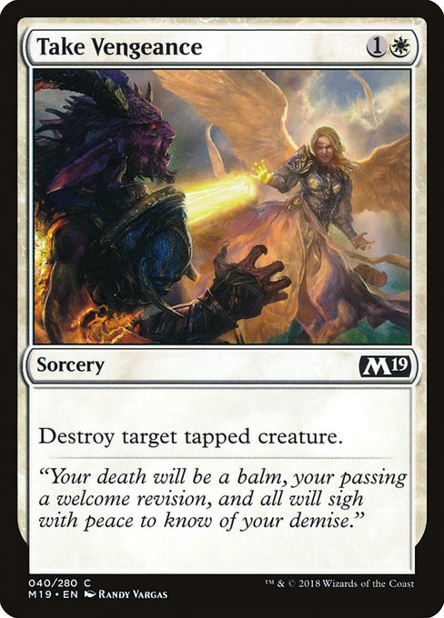 Take Vengeance - Foil