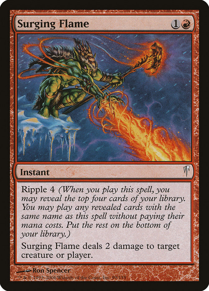 Surging Flame - Foil