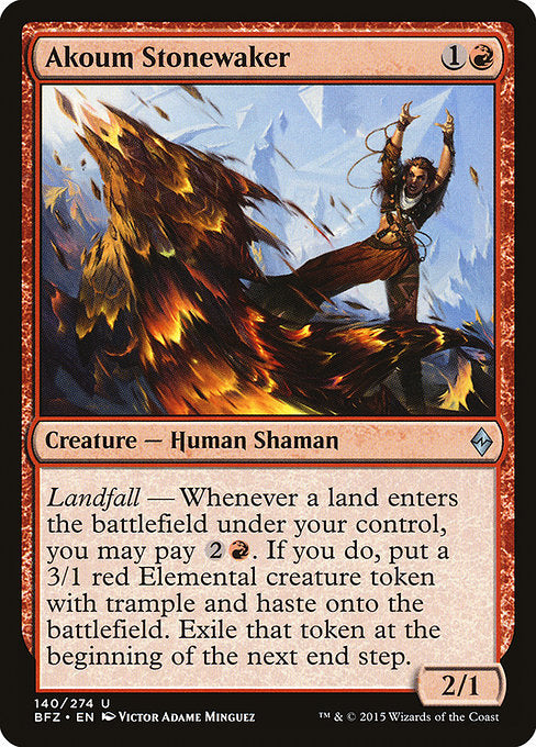 Akoum Stonewaker - Foil