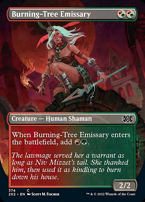 Burning-Tree Emissary - Foil