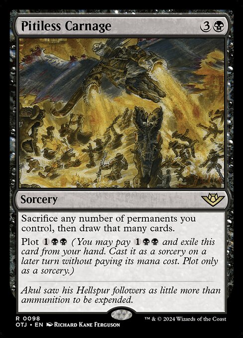 Pitiless Carnage - Foil