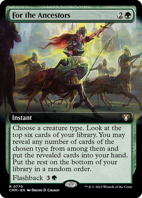 For the Ancestors - Foil