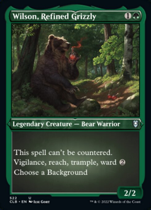 Wilson, Refined Grizzly - Foil-Etched