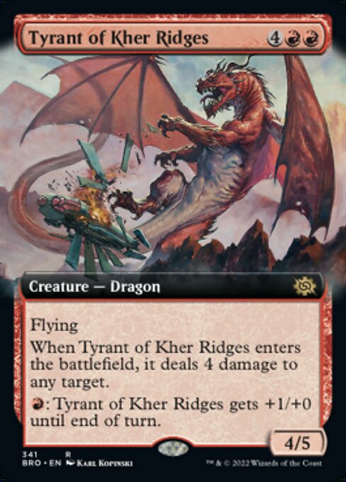 Tyrant of Kher Ridges - Foil