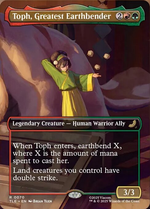Toph, Greatest Earthbender - Foil