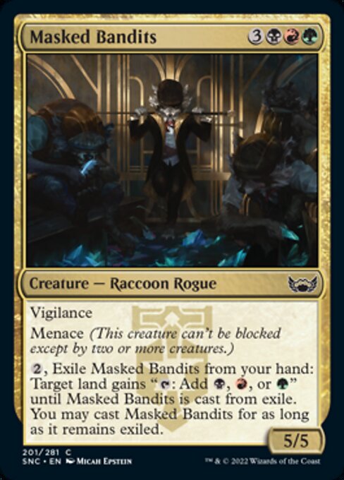 Masked Bandits - Foil