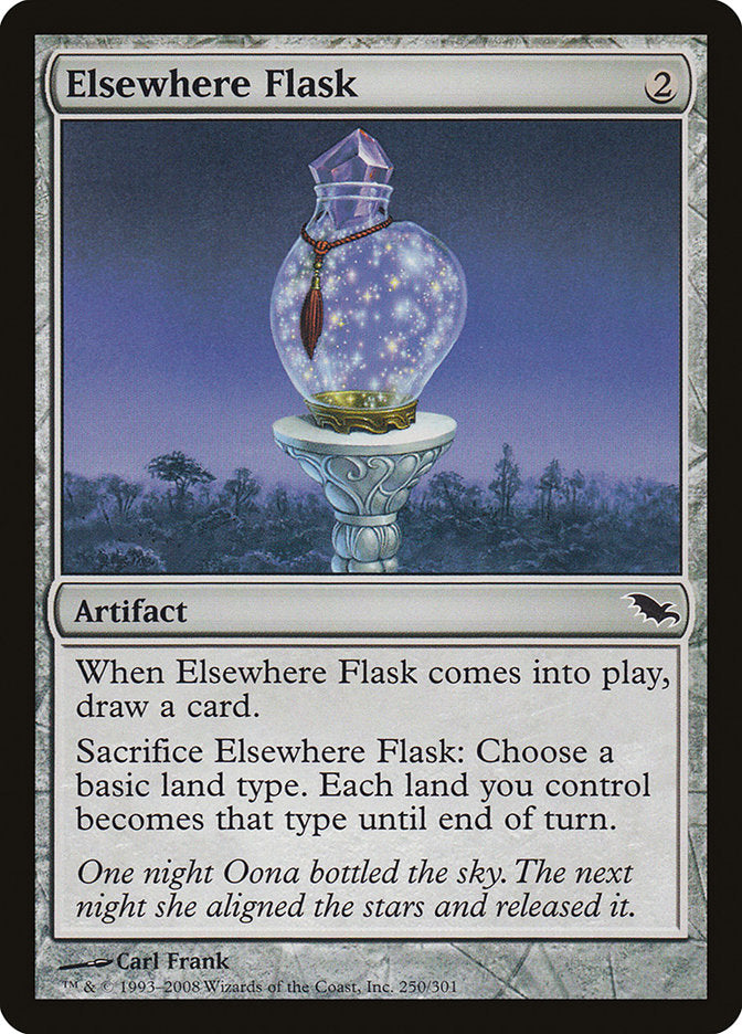 Elsewhere Flask - Foil