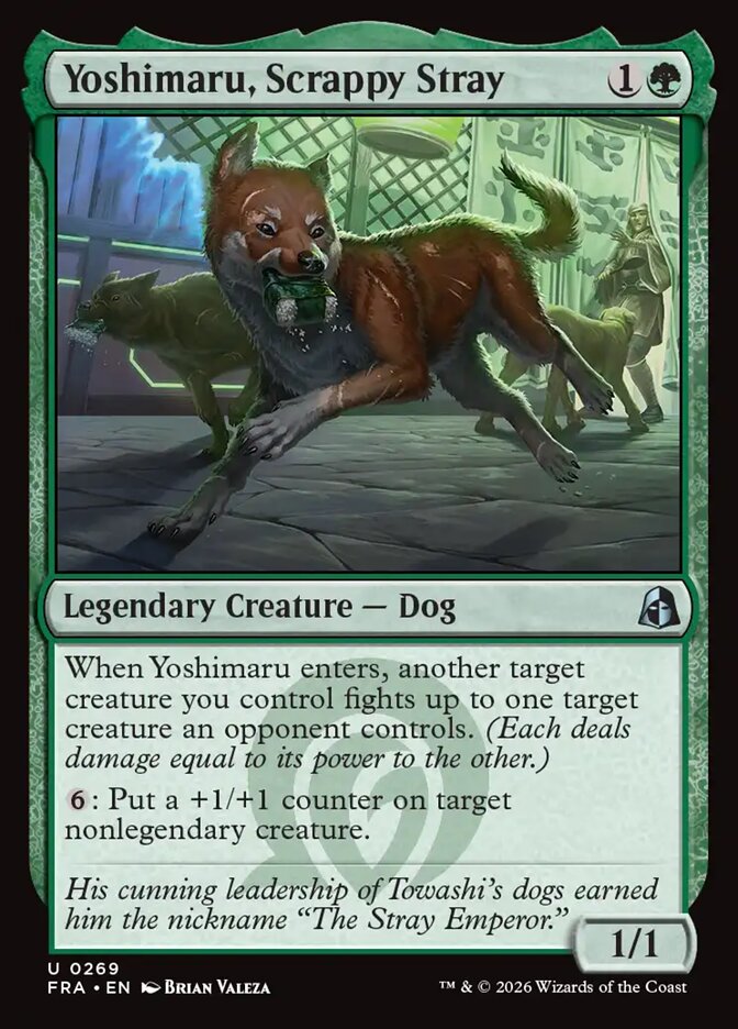 Yoshimaru, Scrappy Stray - Foil