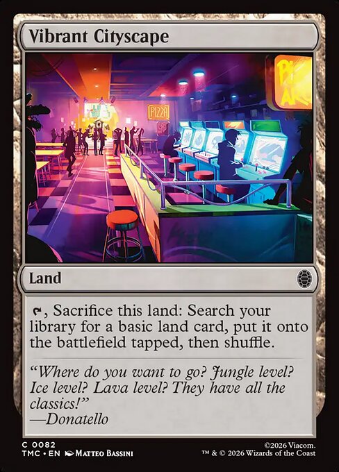 Vibrant Cityscape - Surge Foil