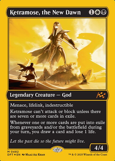 Ketramose, the New Dawn - First Place Foil