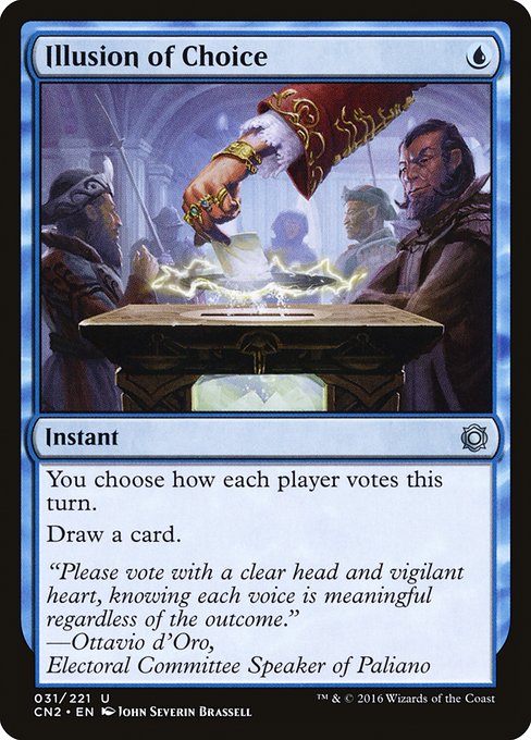 Illusion of Choice - Foil