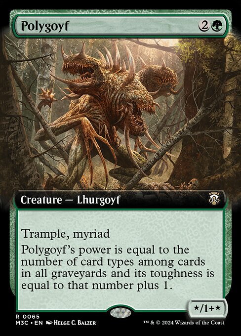Polygoyf - Ripple Foil