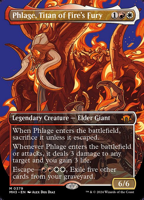 Phlage, Titan of Fire's Fury - Foil