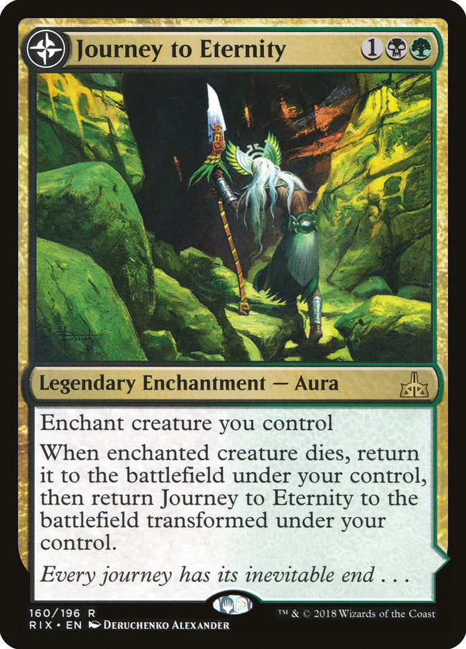Journey to Eternity // Atzal, Cave of Eternity - Foil