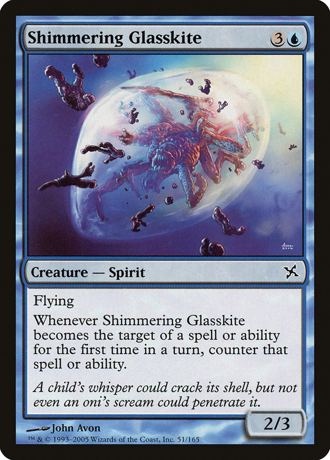 Shimmering Glasskite - Foil