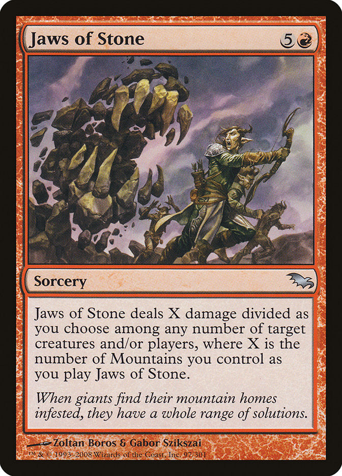Jaws of Stone - Foil