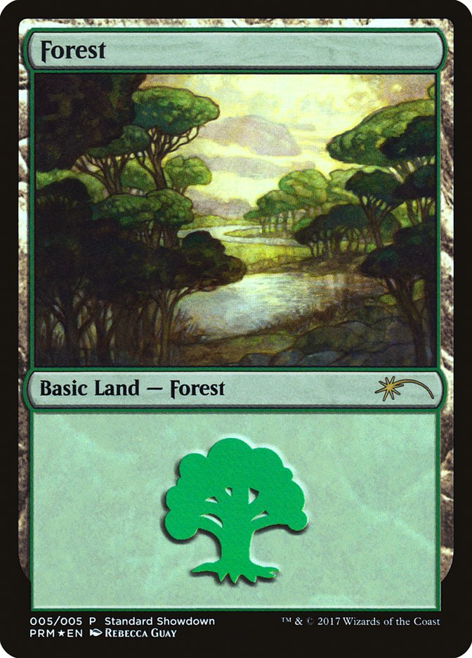 Forest - Foil - Standard Showdown Promo