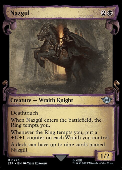 Nazgul (726) - Silver Foil