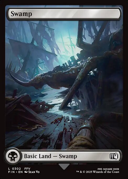 Swamp (302) - Full Art