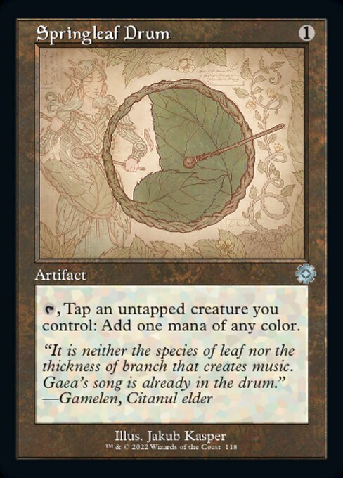 Springleaf Drum - Foil