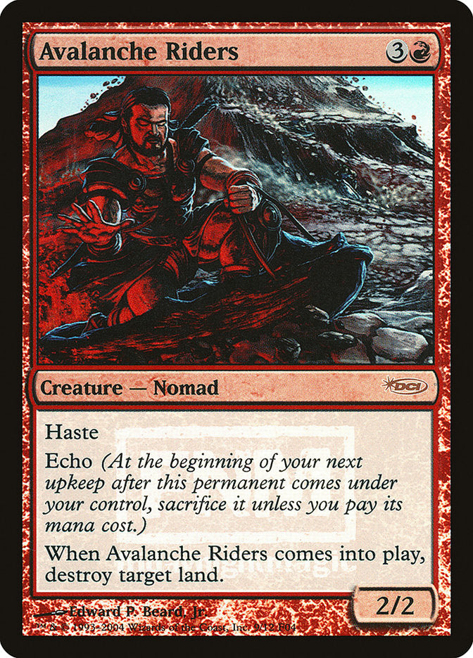 Avalanche Riders - Foil - FNM Promo