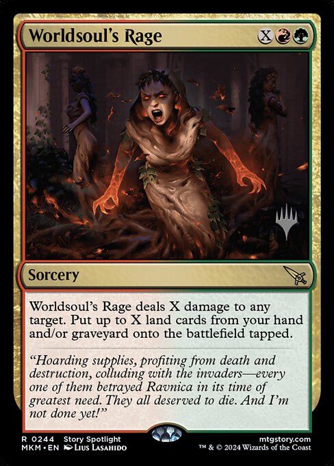 Worldsoul's Rage - Foil - Promo Pack