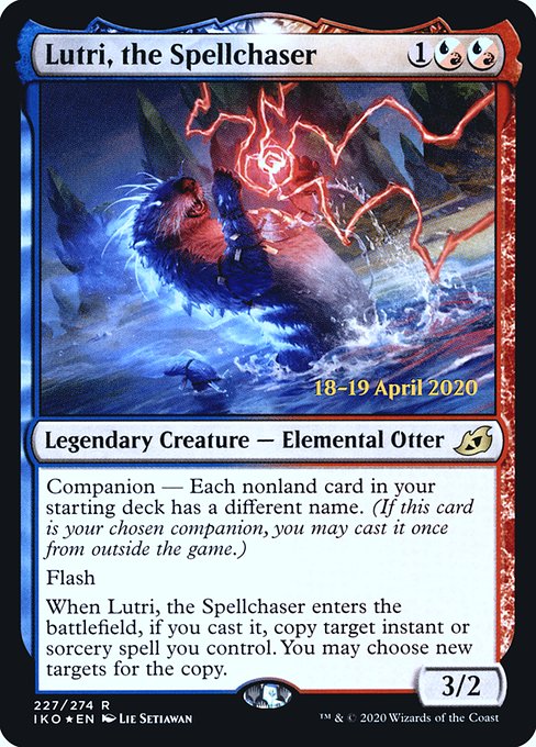 Lutri, the Spellchaser - Foil - Prerelease Promo