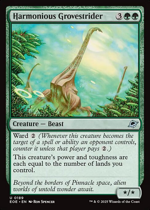 Harmonious Grovestrider - Foil