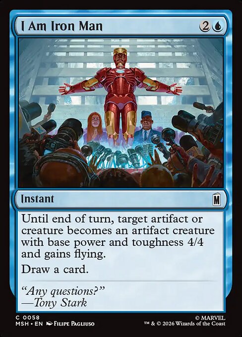 I Am Iron Man - Foil