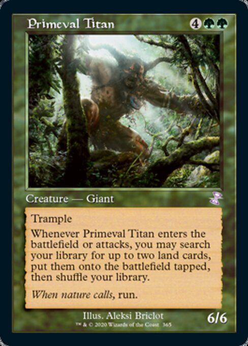 Primeval Titan - Foil