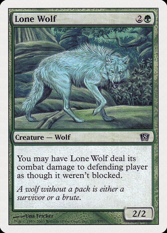 Lone Wolf - Foil