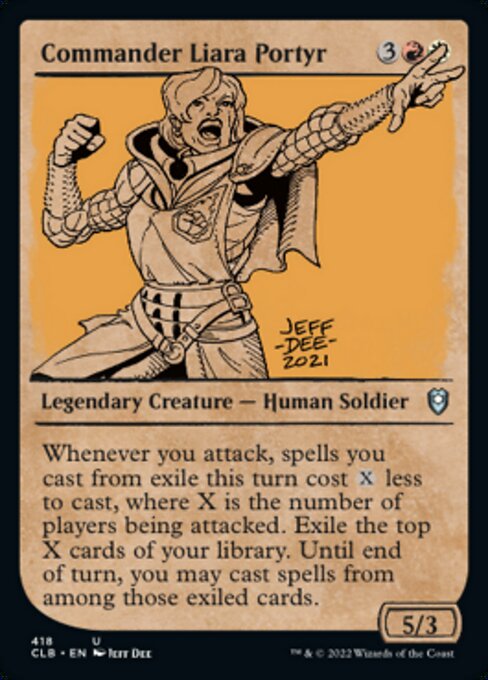 Commander Liara Portyr - Foil