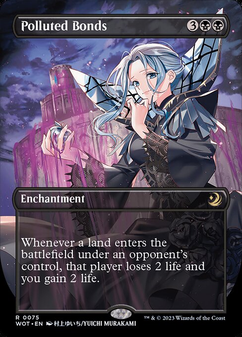 Polluted Bonds - Anime Art Foil