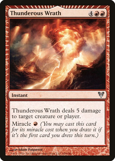 Thunderous Wrath - Foil