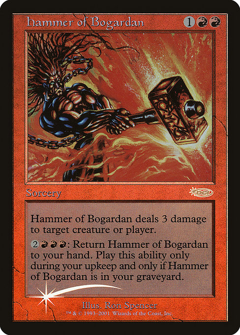 Hammer of Bogardan - Foil - Judge Promo