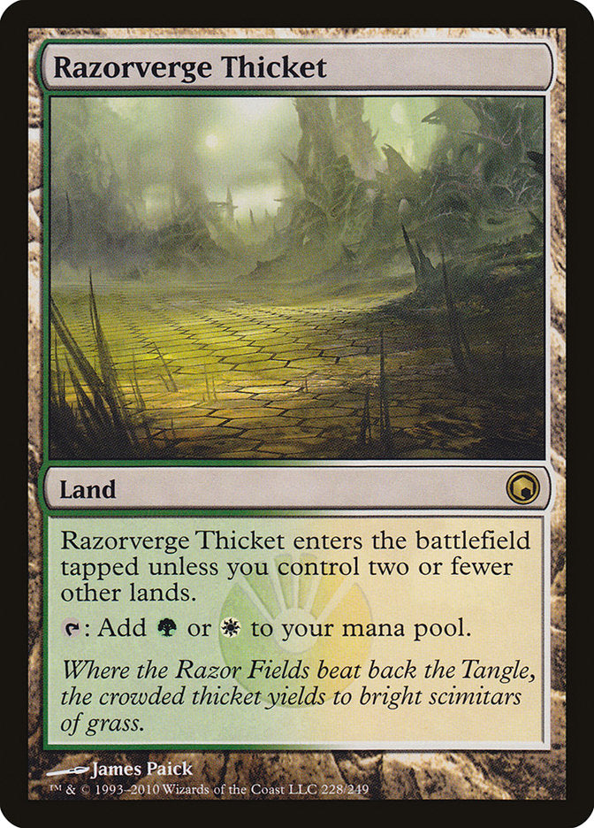 Razorverge Thicket - Foil